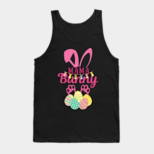 Mama Bunny Happy Easter Bunny Tank Top